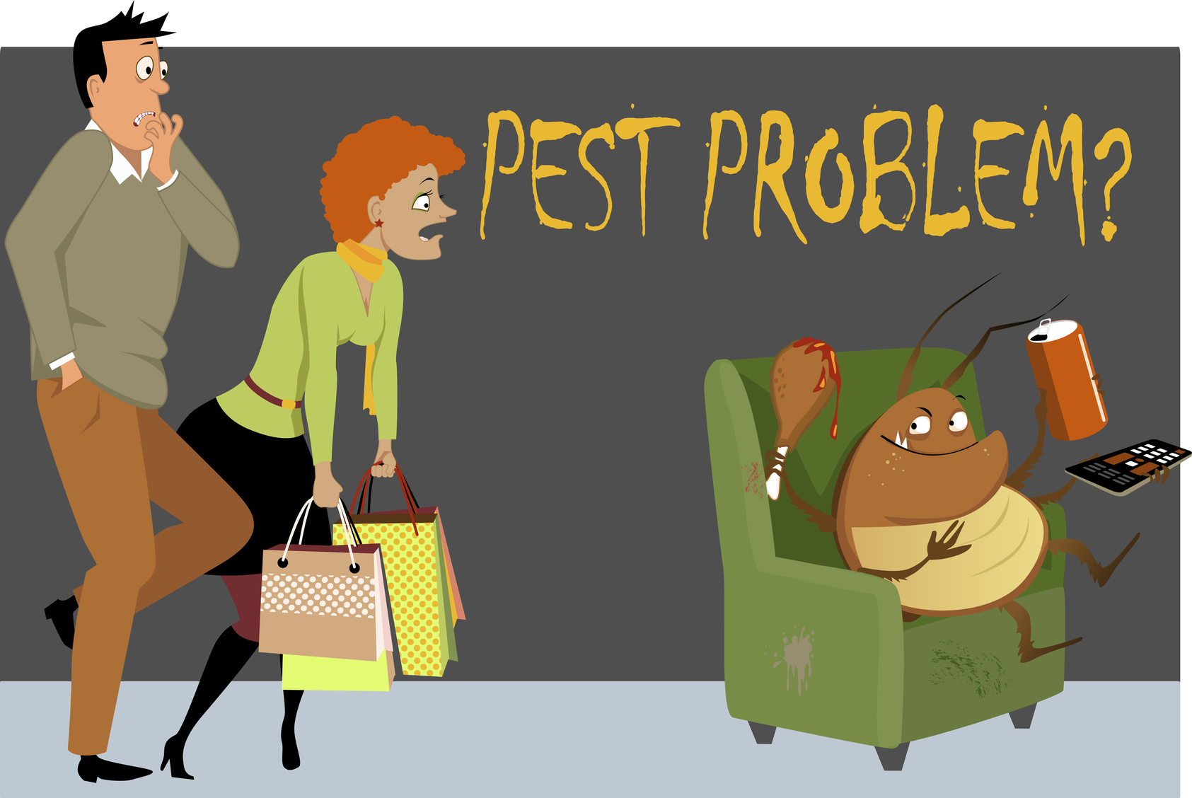 Pest Control Cartoon