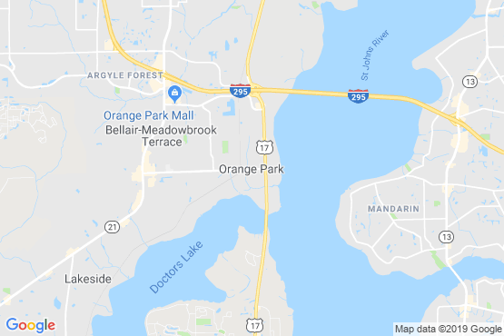 Pest Control In Orange Park Service Map